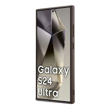 Заредете изображение във визуализатора на галерията – Guess 4G Metal Gold Logo case for Samsung Galaxy S24 Ultra - brown

