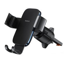 Заредете изображение във визуализатора на галерията – Baseus Metal Age 3 BS-CM028 gravity car air vent holder - black
