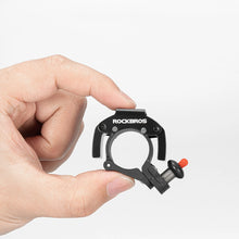 Заредете изображение във визуализатора на галерията – Rockbros 34210006001 C-shaped bicycle bell - black
