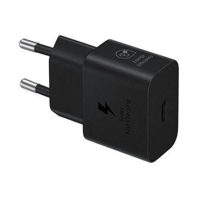 Оригинален гръб SAMSUNG  charger Type C PD 3A 25W GaN EP-T2510NBEGEU черен blister