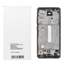 Заредете изображение във визуализатора на галерията – FIXCELL lcd display for SAMSUNG A52 4G/5G AMOLED with frame black (change glass)
