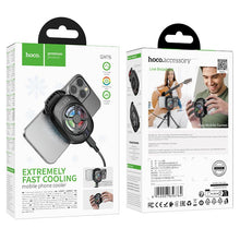 Заредете изображение във визуализатора на галерията – Mobile phone fan cooler Hoco GM76 black
