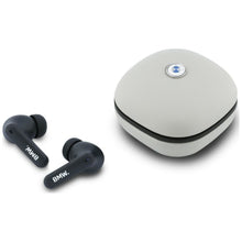 Заредете изображение във визуализатора на галерията – Wireless earphone ENC BMW TWS Leather Metal Logo BMW001140 taupe
