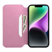 Заредете изображение във визуализатора на галерията – DUAL POCKET Book case for IPHONE 17 Plus light pink
