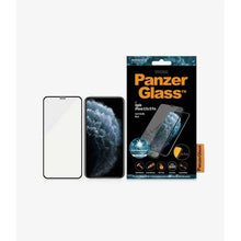 Заредете изображение във визуализатора на галерията – PanzerGlass E2E Super+ tempered glass for iPhone X / XS /11 Pro - with black frame
