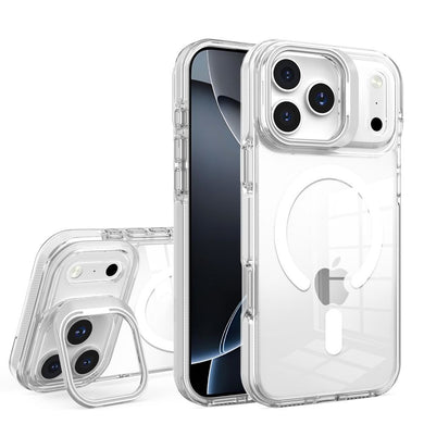 LENS MAG COVER Case compatible with MagSafe for IPHONE 16 PRO white