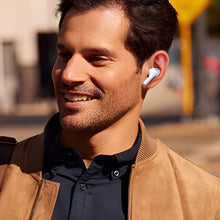 Заредете изображение във визуализатора на галерията – Dudao U19 in-ear TWS wireless Bluetooth 5.3 headphones with LED display - white
