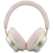 Заредете изображение във визуализатора на галерията – Wireless headphones Guess ENC 4G Gold Script Metal pink
