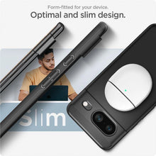 Заредете изображение във визуализатора на галерията – Spigen Thin Fit case for Google Pixel 8 - black
