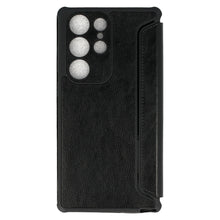 Заредете изображение във визуализатора на галерията – Razor Leather Book Case for Xiaomi Redmi Note 13 Pro 4G black
