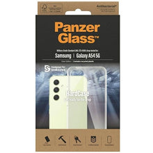 Заредете изображение във визуализатора на галерията – PanzerGlass HardCase antibacterial Military Grade certified case for Samsung Galaxy A54 5G - transparent
