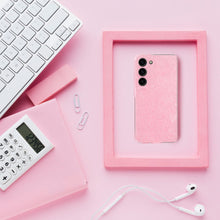 Заредете изображение във визуализатора на галерията – CLEAR CASE 2 mm BLINK for SAMSUNG A27 5G pink
