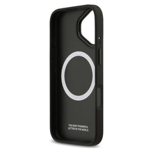 Заредете изображение във визуализатора на галерията – BMW case for IPHONE 17 compatible with MagSafe BMHMP17S25PCCSCAK (PU Carbon Logo) anthracite
