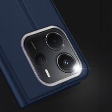 Заредете изображение във визуализатора на галерията – DUX DUCIS wallet case SKIN PRO for REDMI NOTE 14 4G (163,25mm) blue

