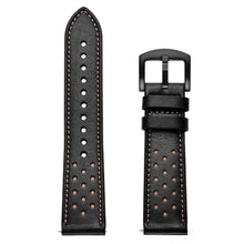 Заредете изображение във визуализатора на галерията – Tech-Protect Leather strap for Samsung Galaxy Watch 46mm - black
