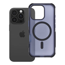 Заредете изображение във визуализатора на галерията – Case for iPhone 16 Pro Forcell F-Protect BumperX Premium compatible with MagSafe navy blue
