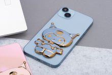 Заредете изображение във визуализатора на галерията – Phone stand DOLL - stick-on - blue
