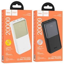 Заредете изображение във визуализатора на галерията – Powerbank Hoco 20000 mAh QC PD 2A 22,5W J136A black
