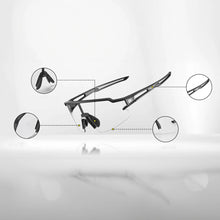 Заредете изображение във визуализатора на галерията – Rockbros 10175 photochromic UV400 cycling glasses - black
