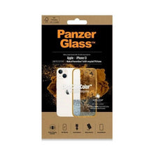 Заредете изображение във визуализатора на галерията – PanzerGlass ClearCase antibacterial case with Military Grade certificate for iPhone 13 / 14 / 15 - transparent yellow
