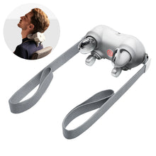 Заредете изображение във визуализатора на галерията – SKG H7-E neck massager with compress and red light - white
