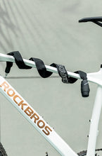 Заредете изображение във визуализатора на галерията – Rockbros 3230002001 bicycle lock with combination and key - black
