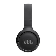 Заредете изображение във визуализатора на галерията – JBL Tune 520BT wireless on-ear Bluetooth 5.3 headphones - black
