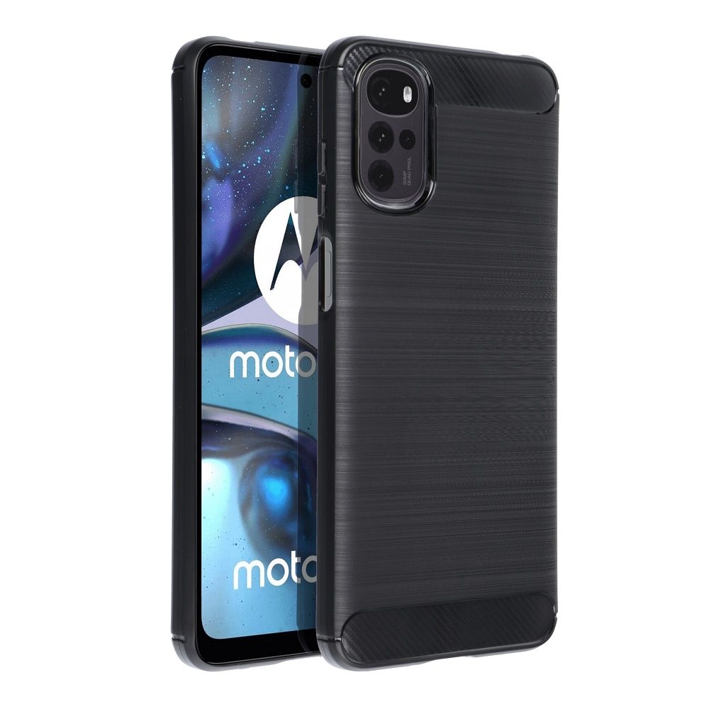 Гръб CARBON за MOTOROLA G22 черен