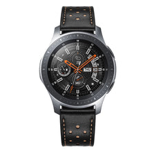 Заредете изображение във визуализатора на галерията – Tech-Protect Leather strap for Samsung Galaxy Watch 46mm - black
