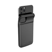 Заредете изображение във визуализатора на галерията – Tech-Protect PowerCase case for iPhone 12 / 12 Pro with 4800mAh power bank - black
