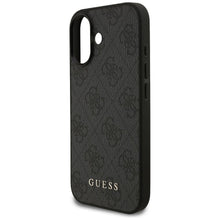 Заредете изображение във визуализатора на галерията – GUESS case for IPHONE 17 GUHCP17SG4GFGR (PU 4G Classic) black
