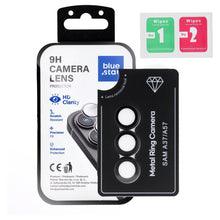 Заредете изображение във визуализатора на галерията – Camera Lens Protector BLUE STAR Easy Install for SAMSUNG A37 black
