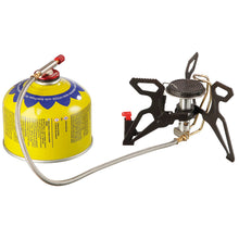 Заредете изображение във визуализатора на галерията – Tourist stove with gas heater and piezo igniter SPIDER PRO 3kW
