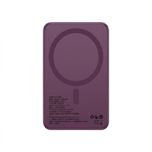 Заредете изображение във визуализатора на галерията – Powerbank compatible with MagSafe Forcell F-Energy Slim F5K9 QC4.0 PD3.0 15W 5000 mAh cherry
