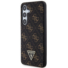 Заредете изображение във визуализатора на галерията – Guess 4G Triangle case for Samsung Galaxy S24+ - black
