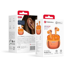 Заредете изображение във визуализатора на галерията – Forcell F-Audio Pulse Pro ANC + ENC Wireless In-Ear TWS Earbuds gold
