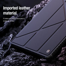 Заредете изображение във визуализатора на галерията – Nillkin Bumper Leather Case Pro case for Samsung Galaxy Tab S9 FE+ - black
