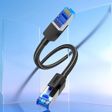 Заредете изображение във визуализатора на галерията – Ugreen NW153 Ethernet RJ45 Cat8 Cable Copper Core 1.5m - Black
