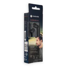 Заредете изображение във визуализатора на галерията – Wired earphones with microphone MOTOROLA Earbuds 3-S black
