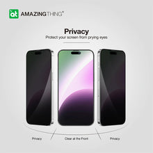 Заредете изображение във визуализатора на галерията – Amazing Thing Tempered glass Titan Privacy Glass IP156.7PRCFGLA for Iphone 15 Pro Max
