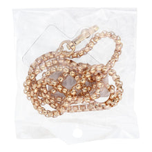 Заредете изображение във визуализатора на галерията – CHAIN #82 Phone lanyard, Phone pendant / cord length 80cm (40cm in the loop) / on neck - gold
