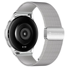 Заредете изображение във визуализатора на галерията – FORCELL F-DESIGN FS11 magnetic stailess steel strap for SAMSUNG Watch 22 mm silver
