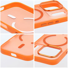 Заредете изображение във визуализатора на галерията – Case for iPhone 18 Pro Max / 17 Pro Max Flexline Mag Cover compatible with MagSafe orange
