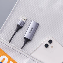 Заредете изображение във визуализатора на галерията – Ugreen CM489 40189 HDMI Adapter (Female) - USB-A / USB-C (Male) - Gray
