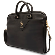 Заредете изображение във визуализатора на галерията – Guess Triangle 4G bag for a 16" laptop - black
