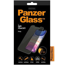 Заредете изображение във визуализатора на галерията – PanzerGlass Standard Fit tempered glass privatized for iPhone XR/11
