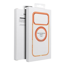 Заредете изображение във визуализатора на галерията – Case for iPhone 18 Pro Max / 17 Pro Max Frame Circle Stand compatible with MagSafe orange
