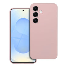 Заредете изображение във визуализатора на галерията – Case SILICONE 2mm for SAMSUNG S25 Edge compatible with MagSafe sand pink
