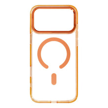 Заредете изображение във визуализатора на галерията – Case for iPhone 18 Pro Max / 17 Pro Max Frame Clear Hybrid Mag Cover compatible with MagSafe hermes orange
