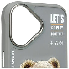 Заредете изображение във визуализатора на галерията – NIMMY case COOL&amp;CUTE 2.0 Bear for IPHONE 16 gray
